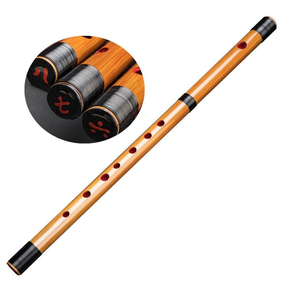 High Quality Japanese Flute Shinobue Flauta 6/7/8 Hon Bitter Bamboo Without Membrane Hole  Piccolo Portable Musical Instrument