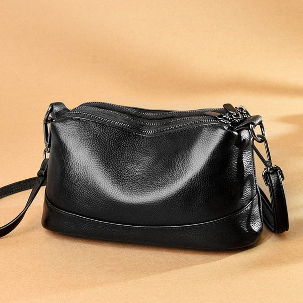 100% Genuine Leather Handbags Women bags Designer Soft Cowhide Ladies Crossbody Bag  Fashion Luxury Female Shoulder Tote bag