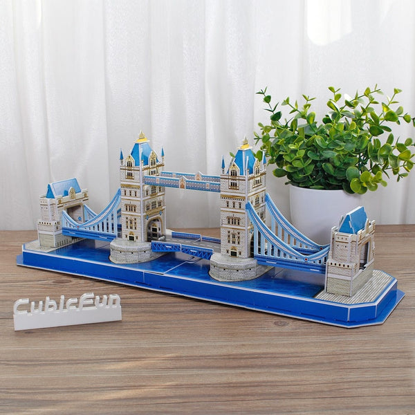 CubicFun 3D Puzzles  Leaning Tower of Pisa Building Model Kits Paris Jigsaw Toys Gift for Kid